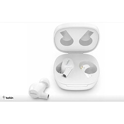 Belkin Ecouteurs Rise TW blanc Ecouteurs True Wireless blanc