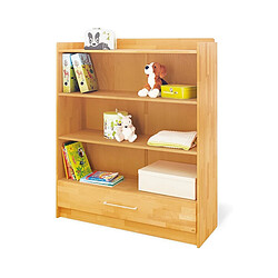 Bibliotheque Etagere Pinolino Natura Grande L 120 x P 41 x H 144