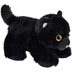 Wild Republic peluche Hug'ems Chat de 18 cm noir 