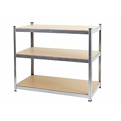 Acheter Mendler Etagère robuste HWC-E33, pour rangement,acier,charge maximale 875 kg, 5 étagères ~ galvanisé 200x120x60cm