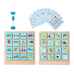 Acheter Universal Puzzle pour enfants Jeux de société Mémoire photo instantanée Echecs Pouvoir du cerveau bébé Éducation précoce Bois