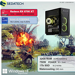 Sedatech PC Gamer • Intel i9-12900KF • RX 6700 XT • 32Go RAM • 1To SSD M.2 • Windows 11