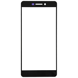 Wewoo Pièce Détachée Vitre Écran avant en verre de 10 PCS pour Nokia 6 (2e génération) (noir)