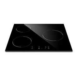 AMSTA - AMPI3Z5000 - Plaque de cuisson induction - 3 foyers - 60 cm - 4800 watts - Commandes sensitives - Noir