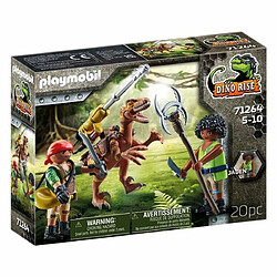 Playmobil® Deinonychus et guerriers Playmobil Dino Rise 71264