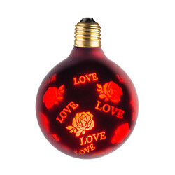 Magneticland Ampoule Lampe Déco Love G95 E27 