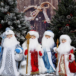 Universal 1 PCS Santa Doll Singing and Dancing Christmas Decorations pas cher