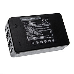 vhbw batterie compatible avec Autec DJM, DJR, FJM, FJR télécommande industrielle(5000mAh, 7.4V, Li-Polymère) 