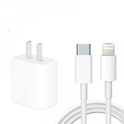 General Chargeur Apple Vos appareils Apple avec chargeur Apple Adaptateur secteur USB-C à charge rapide 20 W, portable et léger pour une utilisation en voyage, avec iPhone14/14 Pro Max/13/13Pro(3 pieds) 