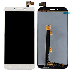 Wewoo Pour Asus ZenFone 3 Max blanc / ZC553KL LCD écran + tactile Digitizer Assemblée pièce détachée