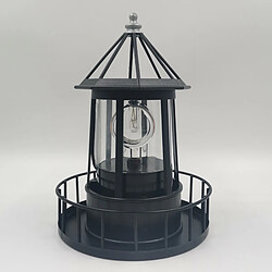 Phare Led Solaire, Lampes de Jardin, Lumière de Décoration, En Fer et Plastique, Multicolore, pour Jardin Pelouse Cour