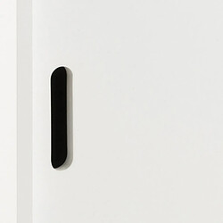 Acheter Toilinux Buffet 2 portes Bertille en bois - Blanc