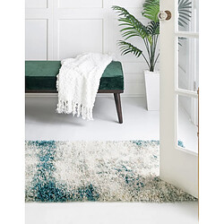 Avis Hadorn Tapis shaggy 305x80 beige - vert Lachen Haze