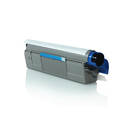 Toner compatible Oki C612 bleu (46507507)