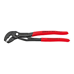 KNIPEX 85 51 250 A Pince a colliers autoserrants grise atramentisée gainées en plastique antidérapant 250 mm