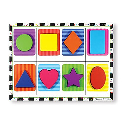 MELISSA & DOUG Puzzle a Grosses Pieces En Bois - Formes 