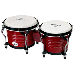 XDrum Bongo Pro Vintage SET incl. pied de bongos