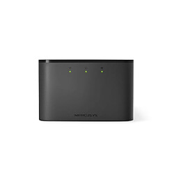 Mercusys Mobile 4G LTE Wi-Fi Noir Modem 150Mbps 4G LTE intégré Vitesse 150 Mbps (2,4 GHz) batterie 2200 mAh Réseau 4G : prend charge dernière génération 4G FDD/TDD