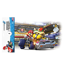 Thedecofactory NINTENDO MARIO KART - Stickers repositionnables Mario Kart 8, Nintendo