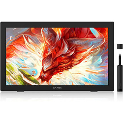 XP-Pen Artist 24QHD Tablette graphique avec écran 2K QHD 2560 x 1440 entier laminé en 23.8 pouces - Stylet passif à 8192 niveaux sans batterie - Inclinaison 60° - Gamme de couleur 127% sRGB - Convenable pour connexion USB C vers USB C - Support réglable: 16°- 90° - Compatibl