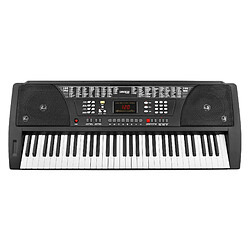 Funkey 61 BK Clavier avec alimentation et Pupitre Musique noir