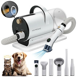 Ultenic Aspirateur Poil de Chien P30 COMBO - Tondeuse Chien Chat