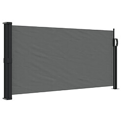 vidaXL Auvent latéral rétractable anthracite 100x300 cm