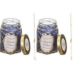 The Concept Factory Bougie parfumée en bocal avec bijou surprise (Lot de 2).