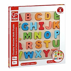 Hape Puzzle à grosses pièces alphabet