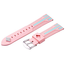 Wewoo Bracelet rose pour Samsung S3 Simple Mode Stripes Pattern Montres bande 