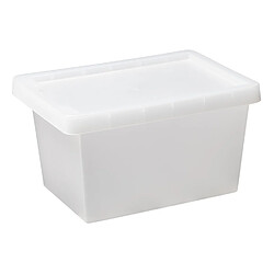 Boîte avec couvercle plastique 12L 