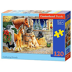 Castorland Gathering Friends Jigsaw Puzzle (120 Piece)