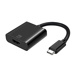 AISENS A109-0344 video cable adapter AISENS A109-0344 câble vidéo et adaptateur 0,15 m HDMI Type A (Standard) USB Type-C Noir