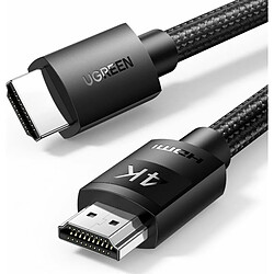 UGREEN Câble HDMI 2.0 ultra haut débit compatible avec MacBook Pro 2021, PS5/PS4, Xbox, barre de son, Blu-ray, moniteur, TV, DVD (5 m) 