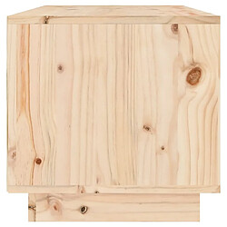 Acheter Maison Chic Meuble TV scandinave - Banc TV pour salon 60x35x35 cm Bois de pin massif -MN44616