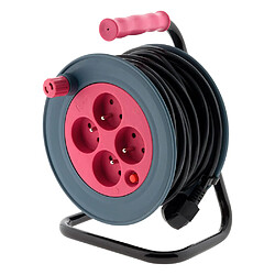 Avis Enrouleur ménager 15m 3G1 mm² - Rose - Zenitech