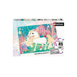 Nathan RAVENSBURGER - Puzzle 45 pieces Jolie licorne 