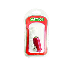 Metrica - Fil à plomb type cylindrique 500 g sous blister - 60355