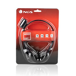 Casques avec Micro Gaming NGS MS103 Noir pas cher