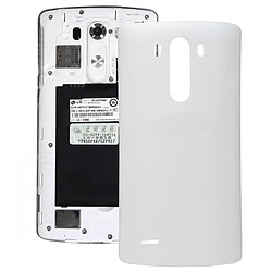 Wewoo Coque arrière blanc pour LG G3 Couverture arrière avec NFC pièce détachée 