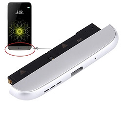 Wewoo Pour LG G5 / VS987 argent Chargeur Dock + Microphone + Haut-Parleur Ringer Buzzer Module pièce détachée 