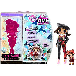 Zapf Creation AG Zapf Creation 570257E7C - O.M.G. Winter Chill Camp Cutie Poupée Mannequin & Poupée Babe dans Les Bois avec 25 Surprises