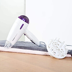 Taurus sèche cheveux pliable avec 3 vitesses 2200W blanc violet