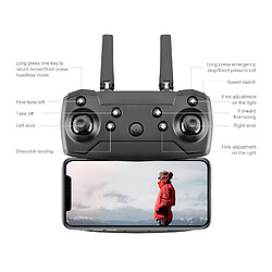 Avis Universal S62 Drone 4K HD Double Caméra WiFi FPV Pression d'air Maintenance élevée Vols longs Drone pliable RC Quadcopter Jouet | RC Helicopter