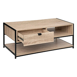 TABLE BASSE ALIAJ-L100xP40xH50cm+FIVE Simplysmart