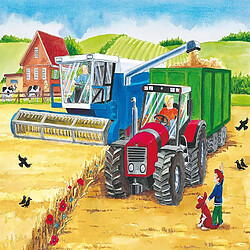 Schmidt Spiele - 56216 - À La Ferme, 3x24 Pcs