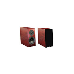 Enceinte bibliothèque Davis Acoustics Courbet N3 Rouge Vendue par paire