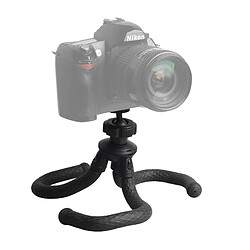 Wewoo V-R1 Mini Support de Trépied Flexible Octopus avec Rotule pour Appareils Photo Reflex, GoPro, Xiaoyi & Autres Caméras Action Noir 