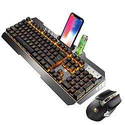 Avis Clavier sans fil rechargeable mécanique et souris jeu Set standard Combo