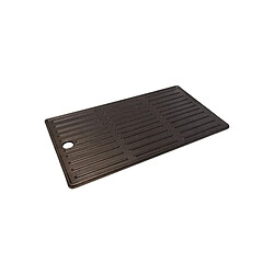 Plancha en fonte 43,5 x 23,7 cm pour barbecue 2 brûleurs Char-Broil